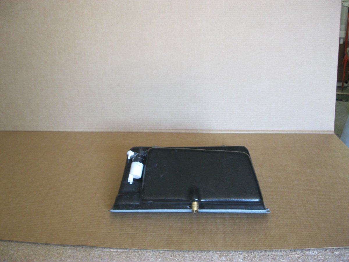 Fussstütze Beifahrer universal inkl. Wassertank zur Scheibenwaschanlage